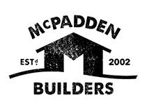 HOUSE with M shape in middle for McPadden Builders